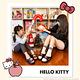 HELLO KITTY艾樂跑女鞋-防水系列輕量涼拖鞋-米/黑(923008) product thumbnail 3