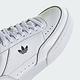 Adidas Court Super W [IE8081] 女 休閒鞋 運動 經典 三葉草 簡約 小白鞋 皮革 白黑 product thumbnail 7