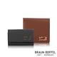 【BRAUN BUFFEL 德國小金牛】台灣總代理 索內特 8卡拉鍊長夾-黑色/BF684-601-BK product thumbnail 8