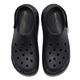 Crocs 涼拖鞋 Classic Crush Clog 男鞋 女鞋 黑 全黑 泡芙 超厚底 休閒 洞洞鞋 207521001 product thumbnail 7