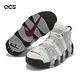 Nike 休閒鞋 Wmns Air More Uptempo 白 灰 酒紅 女鞋 大AIR Rosewood DV1137-100 product thumbnail 7