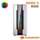 COUGAR 美洲獅 GEMINI S 銀色款 整合式炫彩RGB 類金屬髮絲紋面板 中塔電競機殼 product thumbnail 8