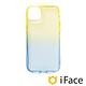 日本 iFace iPhone 14 Plus Look in Clear Lolly 抗衝擊透色糖果保護殼 - 藍寶檸檬色 product thumbnail 2