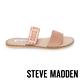 STEVE MADDEN-AUDRIE 質感涼爽織帶平底拖鞋-粉色 product thumbnail 3