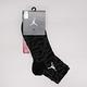 Nike 襪子 JORDAN QTR 男女款 黑 喬丹 單雙入 短襪 斑紋 SX5858-010 product thumbnail 3