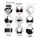 思薇爾 羅芙娜系列B-E罩蕾絲集中包覆女內衣(黑色) product thumbnail 6