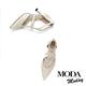 高跟鞋 MODA MODAY 迷人優雅十字細帶羊皮尖頭高跟鞋－米 product thumbnail 5