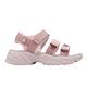 Fila 涼鞋 Tapered Sandals 女鞋 粉 魔鬼氈 抓地 厚底增高 涼拖鞋 斐樂 5S316Y512 product thumbnail 6