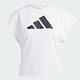 Adidas TI Logo T [IM4743] 女 短袖 上衣 亞洲版 運動 訓練 多功能 蝙蝠袖 吸濕排汗 白 product thumbnail 4