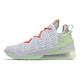 Nike 籃球鞋 Lebron XVIII EP 運動 男鞋 詹姆斯 氣墊 Goat 鞋舌報紙印花 藍 綠 CQ9284-401 product thumbnail 2