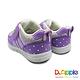 Dr. Apple 機能童鞋 經典格菱蘋果印刷休閒童鞋款 紫 product thumbnail 4