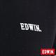 EDWIN 基本LOGO搭配短袖T恤-女-黑色 product thumbnail 9
