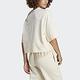 Adidas ESS T-Shirt IC5252 女 短袖 上衣 T恤 亞洲版 休閒 簡約 寬鬆 三葉草 米白 product thumbnail 3