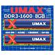 UMAX DDR3-1600 8GB(4GBX2)含散熱片-雙通道 桌上型記憶體 product thumbnail 2