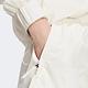 Adidas W C ESC Short HU0235 女 短褲 運動 休閒 高腰 舒適 拉鍊口袋 戶外風 粉筆白 product thumbnail 5