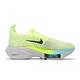 Nike 慢跑鞋 Zoom Tempo Next FK 女鞋 氣墊 舒適 避震 針織鞋面 包覆 運動 黃 黑 CI9924-700 product thumbnail 3