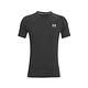 Under Armour 短袖 HG Armour Tee 男款 黑 白 吸汗 快乾 緊身 運動 籃球 UA 1361683001 product thumbnail 2