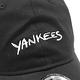 New Era 棒球帽 MLB 黑 白 刺繡 紐約洋基 NYY 940帽型 可調式帽圍 帽子 老帽  NE13773988 product thumbnail 4