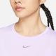 NIKE 上衣 女款 短袖上衣 運動 AS W NK ONE CLASSIC DF SS TOP 粉 FN2799-512 (2S3674) product thumbnail 4