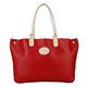 LONGCHAMP ROSEAU REVERSIBLE系列 雙面皮革肩背托特包(粉膚/紅) product thumbnail 3