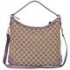 GUCCI miss GG 牛皮拼接兩用Hobo Bag(紫色) product thumbnail 3