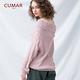 【CUMAR】慵懶反摺領女長袖-針織衫 (三色/魅力商品) product thumbnail 3