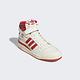 Adidas Forum 84 HI [GY6972] 男 休閒鞋 運動 經典 復古 高筒 魔鬼氈 球鞋 愛迪達 米 紅 product thumbnail 4