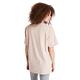 Timberland 女款豆沙粉金屬樹形標誌有機棉寬鬆短袖圓領上衣|A2BYV product thumbnail 3