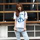 和平主義羽飾短袖T恤(象牙白)Love20 首爾館 product thumbnail 2