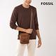 【FOSSIL】Camden 真皮單肩旅行小包-咖啡色 MBG9600210 product thumbnail 5