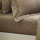 Cozy inn 簡單純色-咖啡-200織精梳棉床包(加大) product thumbnail 5