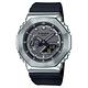 CASIO卡西歐 G-SHOCK 百搭銀黑 金屬錶殼 八角形錶殼 GM-2100-1A_44.4mm product thumbnail 2