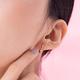 SOPHIA 蘇菲亞珠寶 - 雙D造型 14K玫瑰金 鑽石耳環 product thumbnail 3