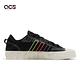 Adidas 休閒鞋 Nizza Pride 男鞋 黑 彩色 帆布 復古 愛迪達 GX6391 product thumbnail 3