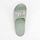 Fila Sleek Slide 2 [4-S326W-611] 男女 涼拖鞋 休閒 防水 草寫 Logo 穿搭 綠 白 product thumbnail 4