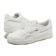 Reebok 休閒鞋 Club C 85 Vegan 女鞋 白 灰 復古 皮革 經典 小白鞋 100033093 product thumbnail 8