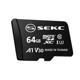 【SEKC】 MicroSDXC U3 V30 A1 64GB 記憶卡 附轉卡 product thumbnail 2