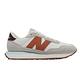 New Balance 休閒鞋 237 女鞋 米白 橘棕 NB 麂皮 復古 厚底 增高 WS237BAB product thumbnail 6