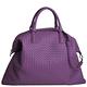 BOTTEGA VENETA 經典小羊皮Nappa Bag 大型編織側肩背包(淺紫) product thumbnail 2