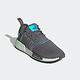 Adidas NMD_R1 W GW9472 女 休閒鞋 運動 經典 襪套式 緩震 舒適 穿搭 愛迪達 灰 藍 product thumbnail 4