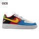 Nike 休閒鞋 Force 1 LV8 QS PS 中童鞋 聯名 桌遊 UNO 白 藍 紅 DO6635-100 product thumbnail 6