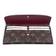 LV M60697 Emilie系列經典Monogram釦式長夾(紫紅) product thumbnail 5