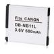 Kamera 鋰電池 for Canon NB-11L (DB-NB11L) product thumbnail 2