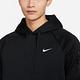 Nike 帽T Pullover Fitness 黑 白 男款 連帽上衣 保暖 寬鬆 刷毛 小勾 DQ4835-010 product thumbnail 7