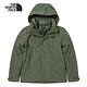 【The North Face 官方旗艦】北面男款綠色防水+羽絨二件式三合一保暖外套｜81QSNYC product thumbnail 3