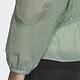 Adidas FOT WVN JKT [HY2828] 女 連帽外套 亞洲版 運動 訓練 休閒 寬鬆 褶皺 防潑水 綠 product thumbnail 6