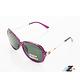 【Z-POLS】名牌風格氣質紫搭時尚圖騰邊框 墨綠Polarized寶麗來偏光抗UV400太陽眼鏡(時尚有型好穿搭) product thumbnail 3