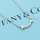 Tiffany&Co. 18K黃金 滿鑽 Smile微笑項鍊(迷你) product thumbnail 4