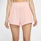Nike 運動短褲 YOGA Rib Shorts 女款 粉紅色 瑜珈褲 訓練 CQ8839-664 product thumbnail 3