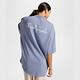 CONVERSE SNEAKER PATCH TEE 短袖上衣 男女 藍色-10025397-A15 product thumbnail 3